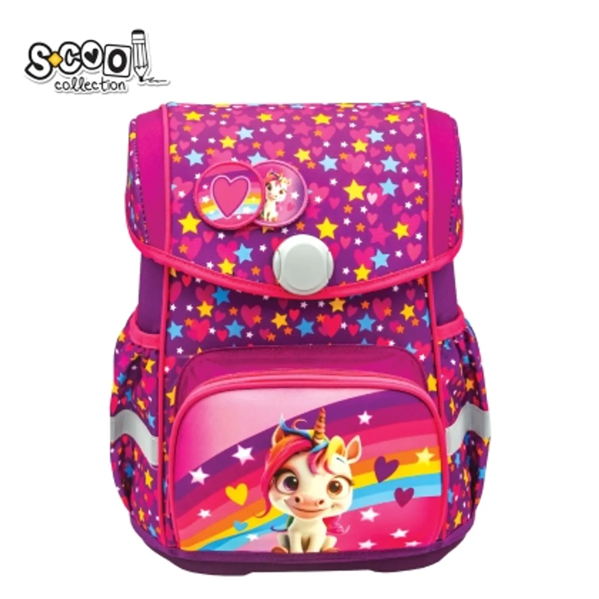 Aнатомична раница SCOOL® PREMIUM UNICORN — снимка 1