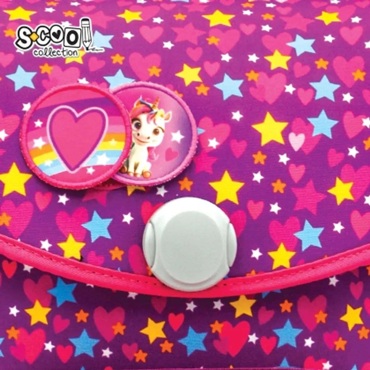 Aнатомична раница SCOOL® PREMIUM UNICORN — снимка 6