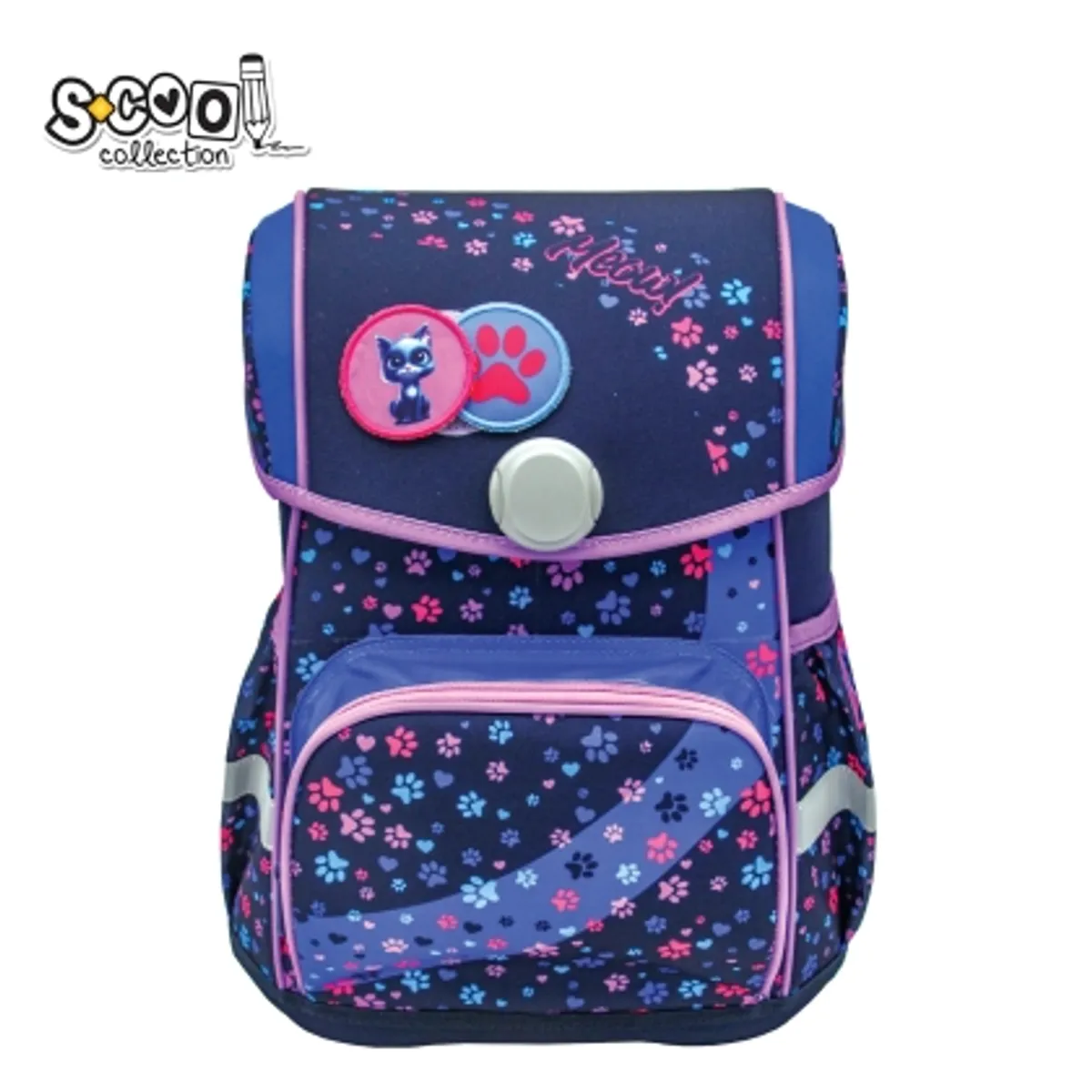 Aнатомична раница SCOOL® PREMIUM MEOW — снимка 1