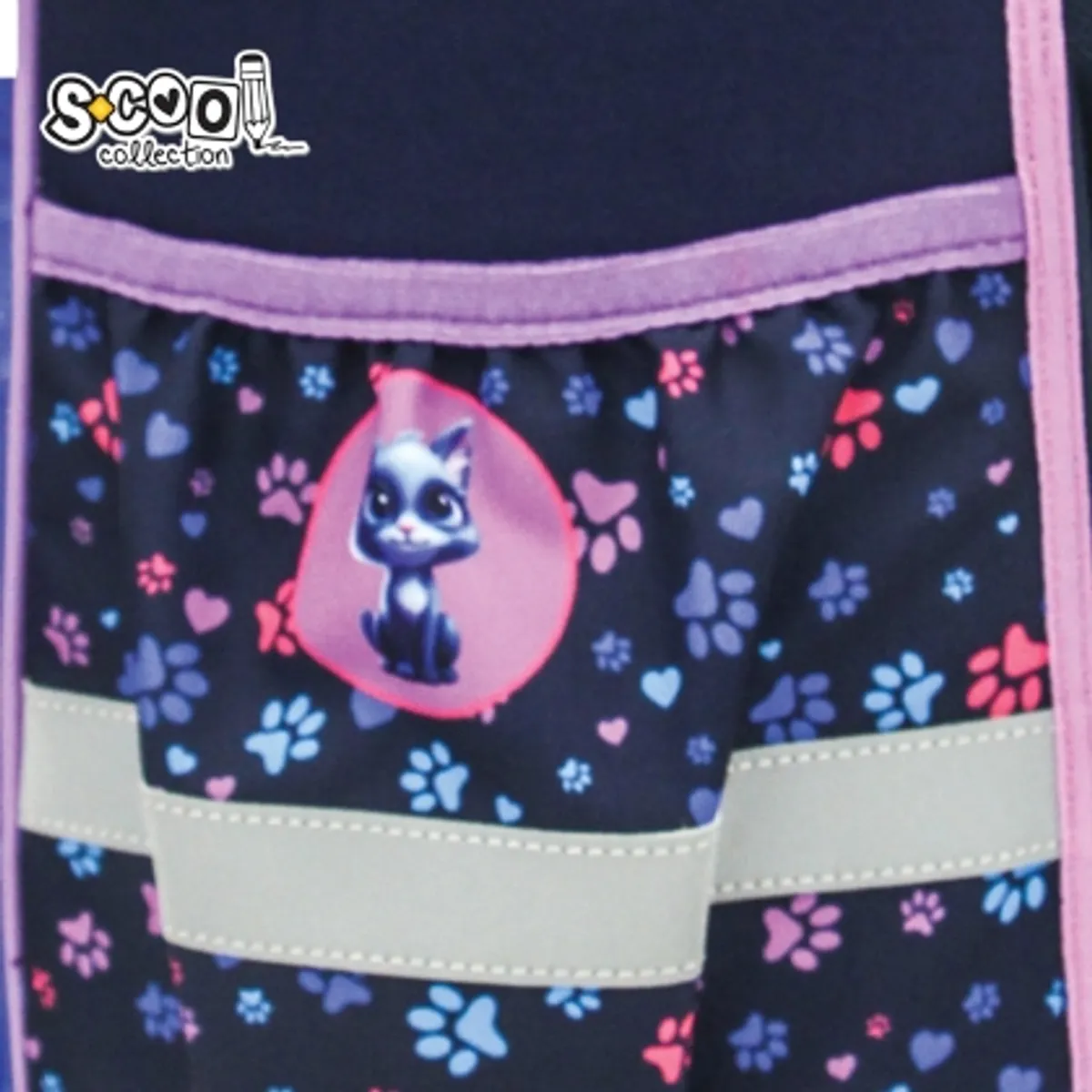 Aнатомична раница SCOOL® PREMIUM MEOW — снимка 6