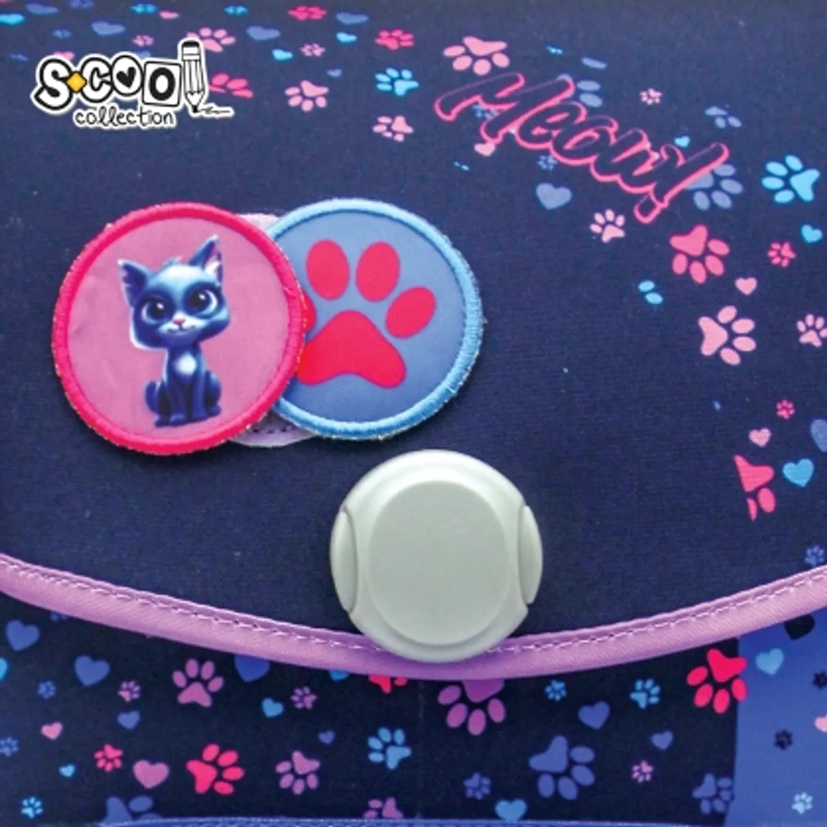 Aнатомична раница SCOOL® PREMIUM MEOW — снимка 7
