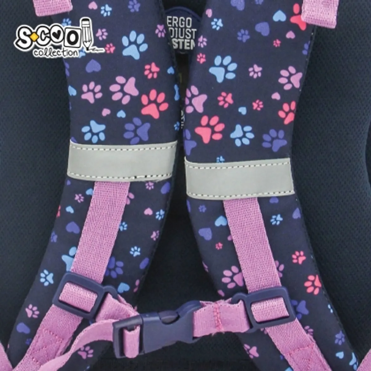 Aнатомична раница SCOOL® PREMIUM MEOW — снимка 8