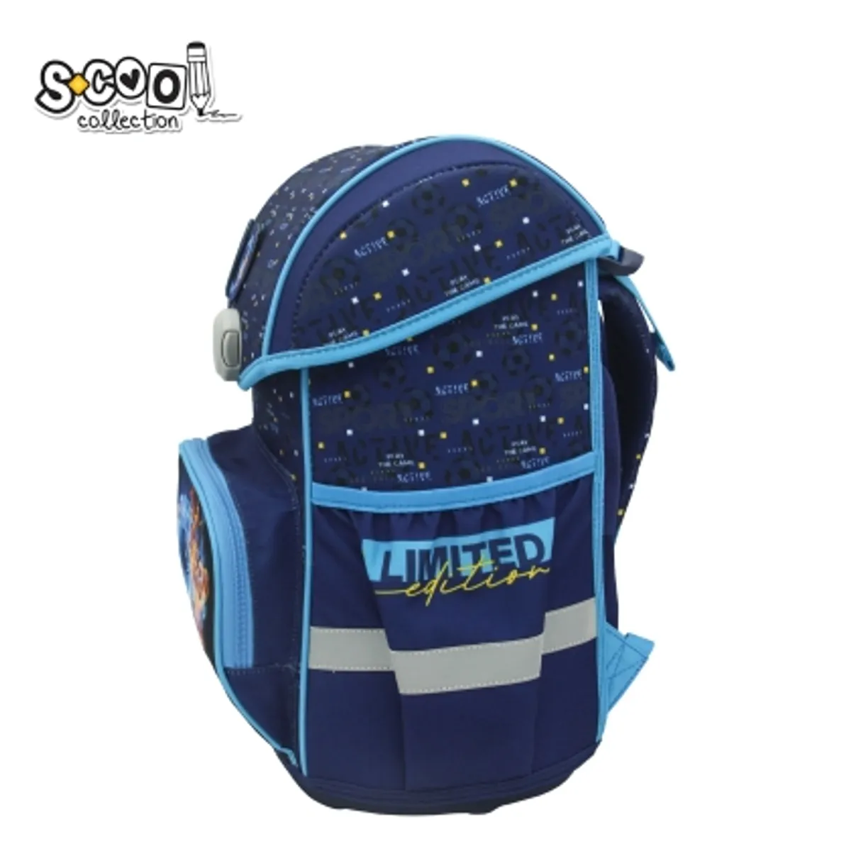 Aнатомична раница SCOOL® PREMIUM FOOTBALL — снимка 4