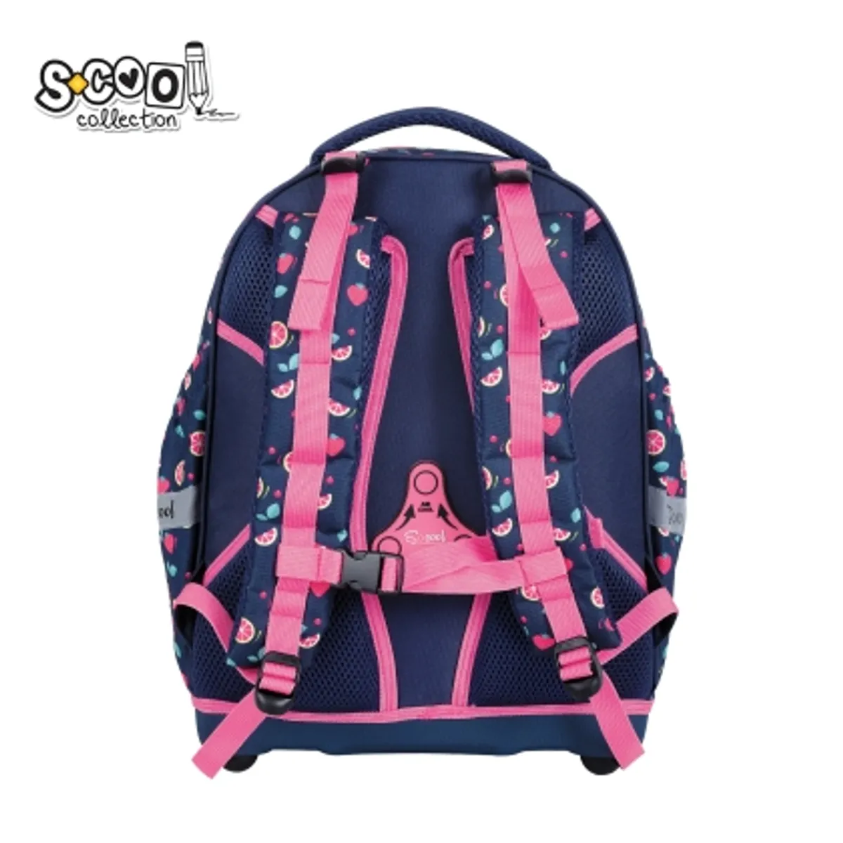 Aнатомична раница SCOOL® BERRY GOOD, снимка 2