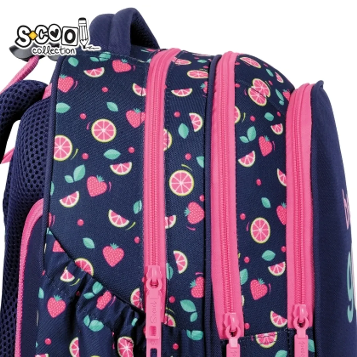 Aнатомична раница SCOOL® BERRY GOOD, снимка 3