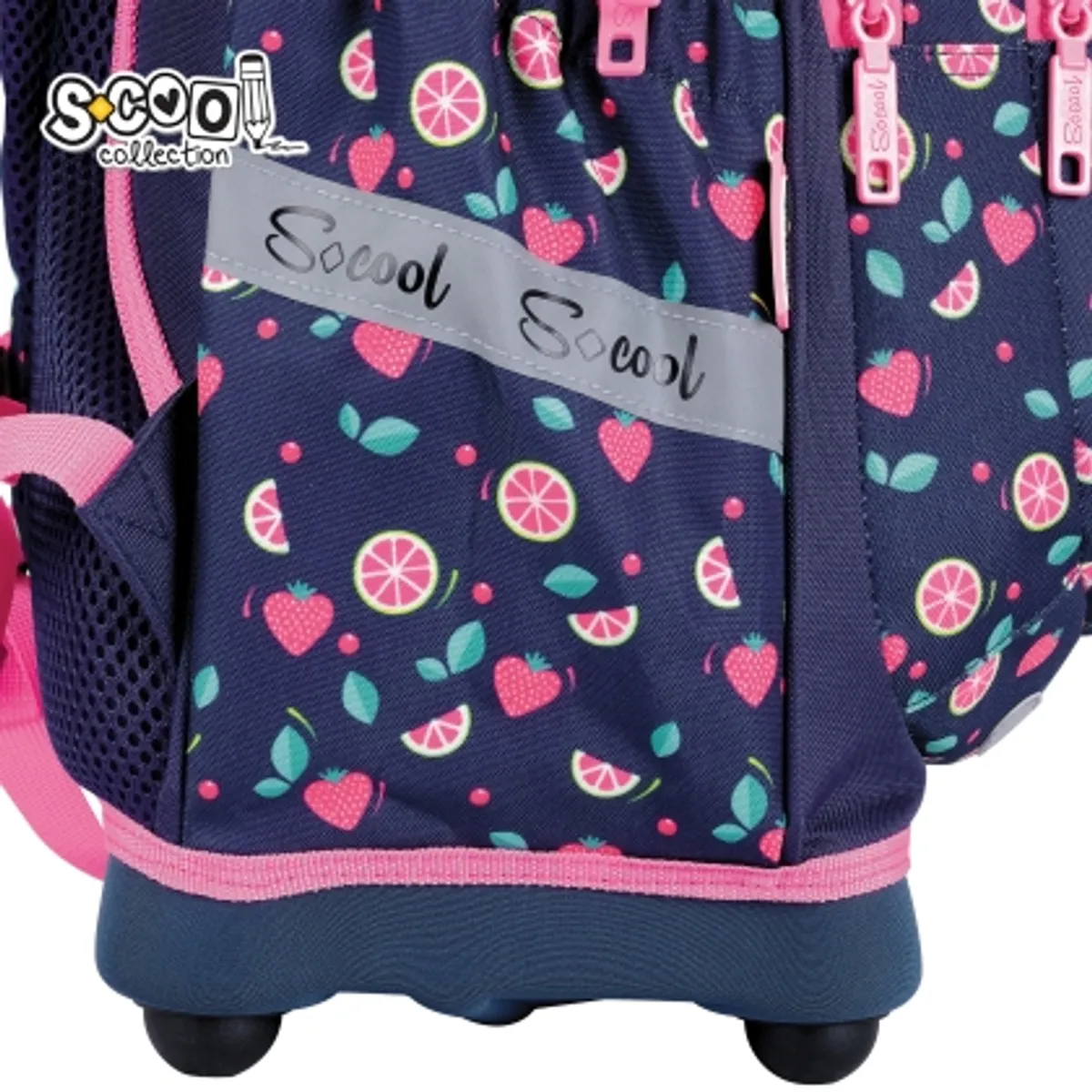 Aнатомична раница SCOOL® BERRY GOOD, снимка 5