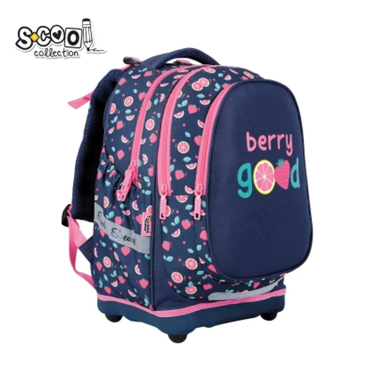 Aнатомична раница SCOOL® BERRY GOOD, снимка 6