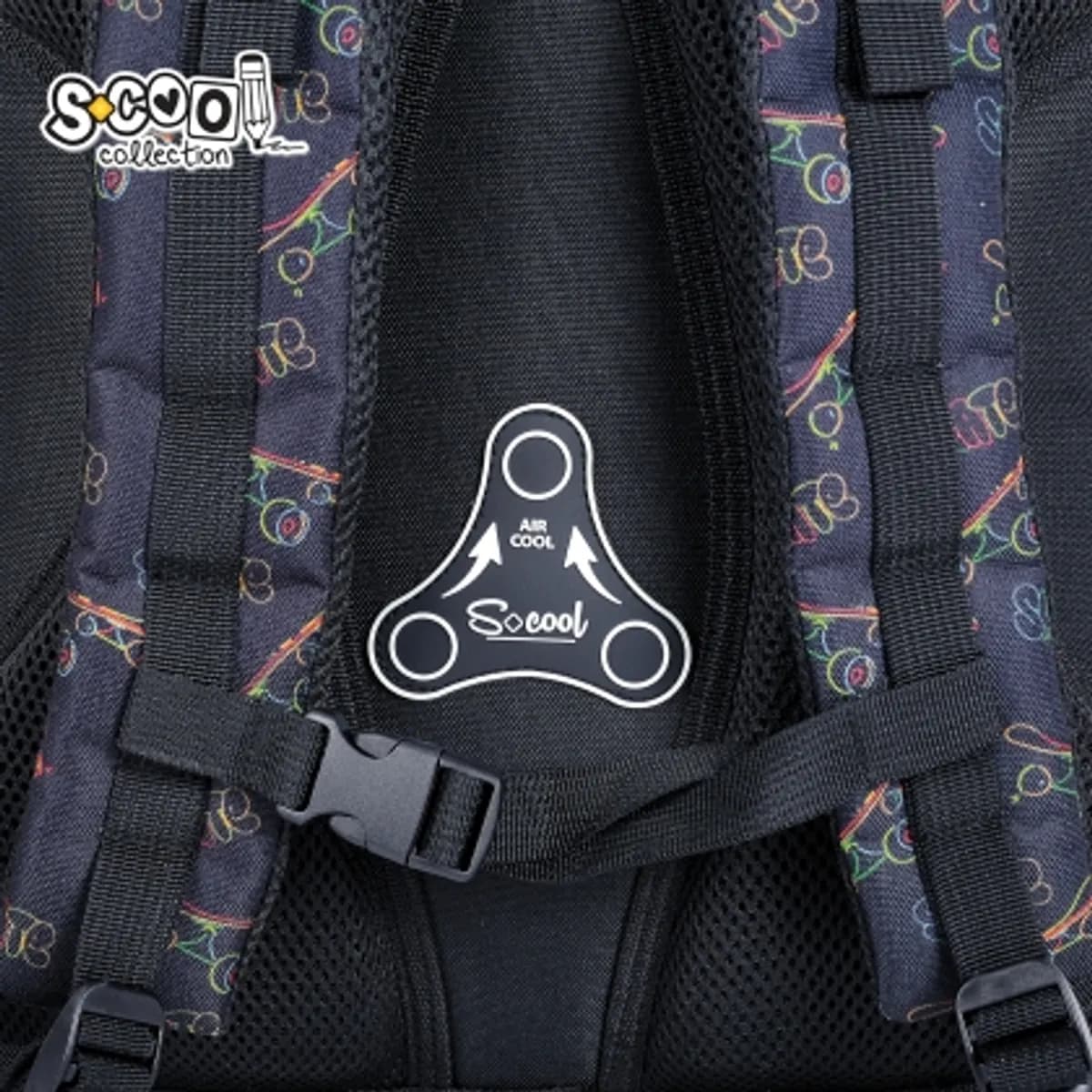 Aнатомична раница SCOOL® SKATE, 23L, снимка 8