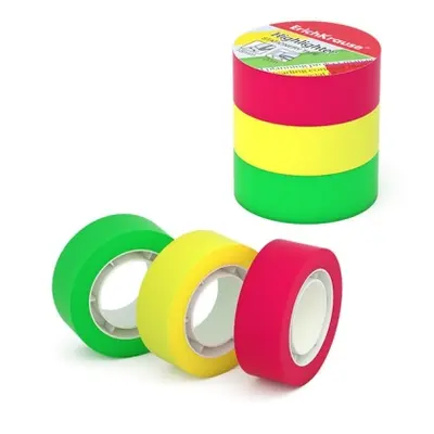 Корица на „Тиксо ErichKrause® Highlighter,18 mm x 20 m, (3 бр. в комплект)"