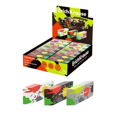 Корица на „Гума ErichKrause® Adrenaline Speed ​​(кутия 36 бр.)“