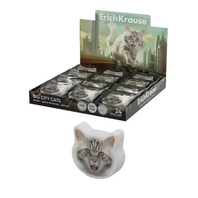 Корица на „Гума ErichKrause® Big City Cats“