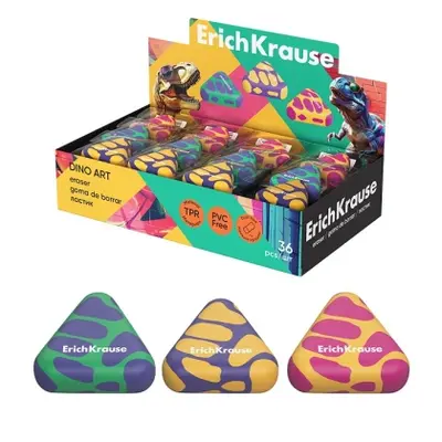 Корица на „Гума ErichKrause® Dino Art (кутия 36 бр.)“