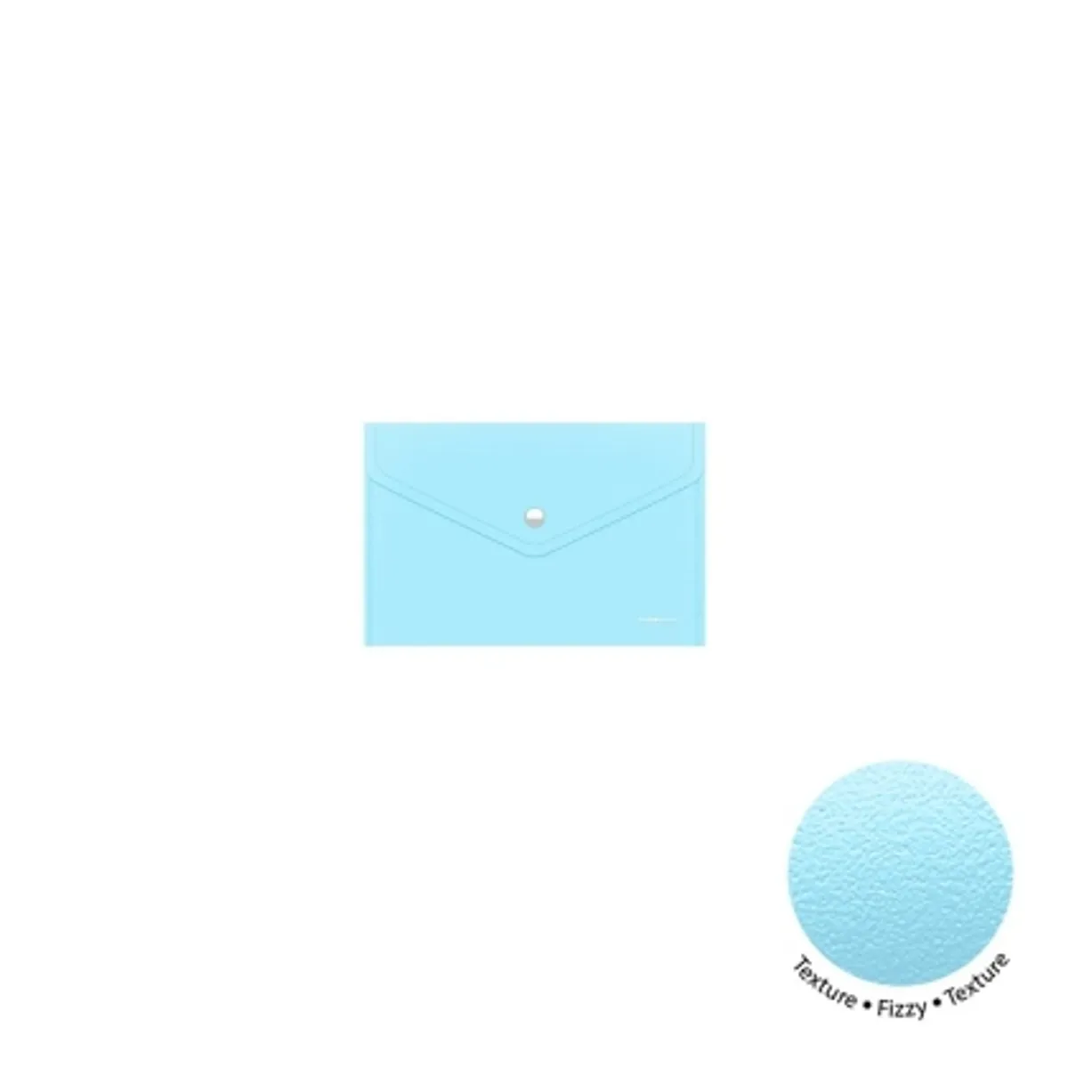 Папкас копче ErichKrause® Fizzy Pastel, Card Size, непрозрачна, 4 цвята — снимка 2