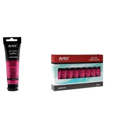 Корица на „Акрилна боя MP Artix, розов, 35 ml."