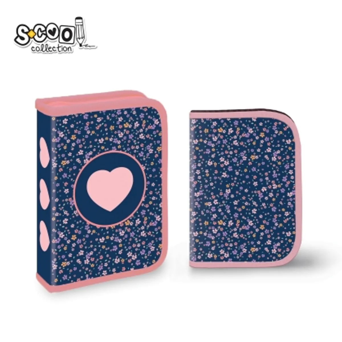 Несесер с 1 цип SCOOL® LOVE, празен