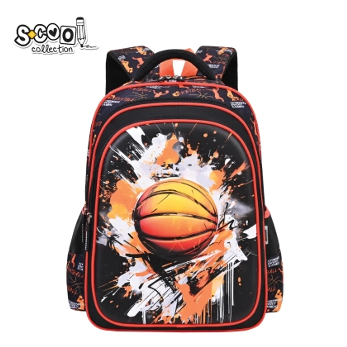 Ергономична раница SCOOL® BASKETBALL 3D EVA — снимка 1