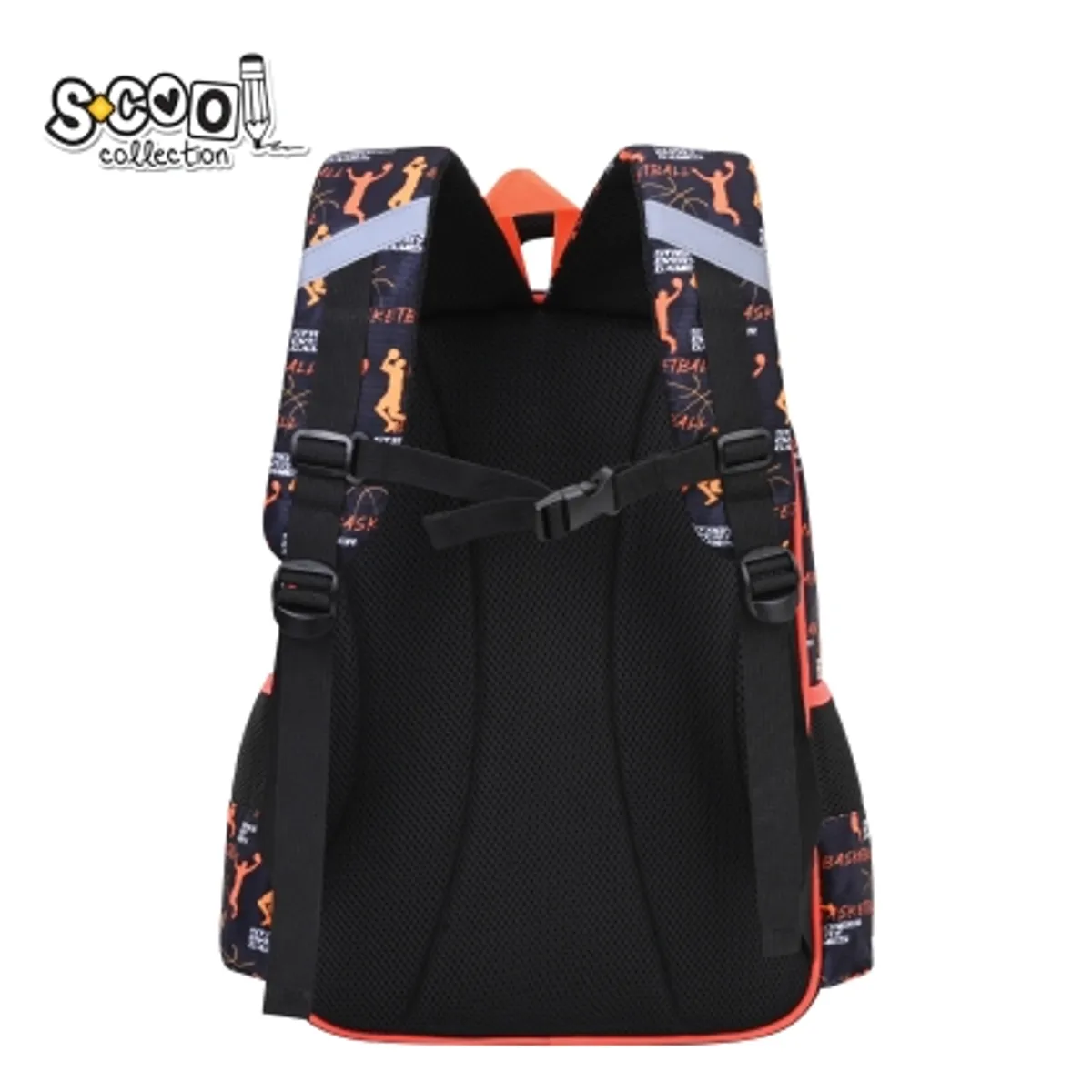 Ергономична раница SCOOL® BASKETBALL 3D EVA — снимка 3