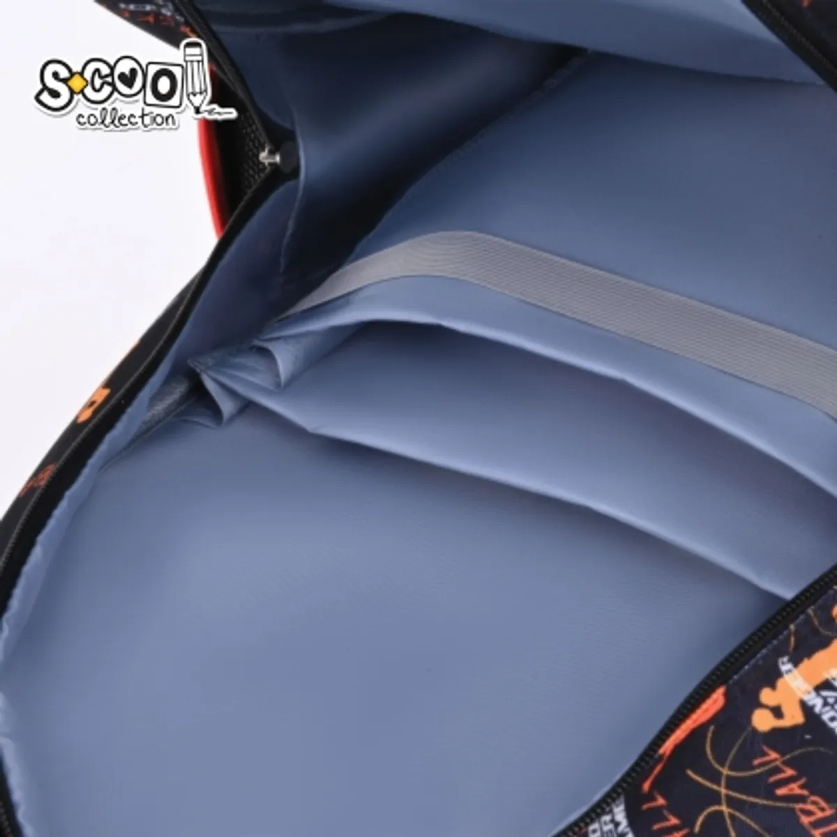 Ергономична раница SCOOL® BASKETBALL 3D EVA — снимка 5