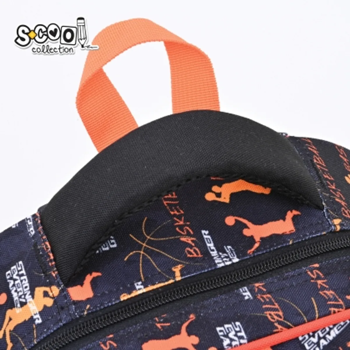 Ергономична раница SCOOL® BASKETBALL 3D EVA — снимка 7