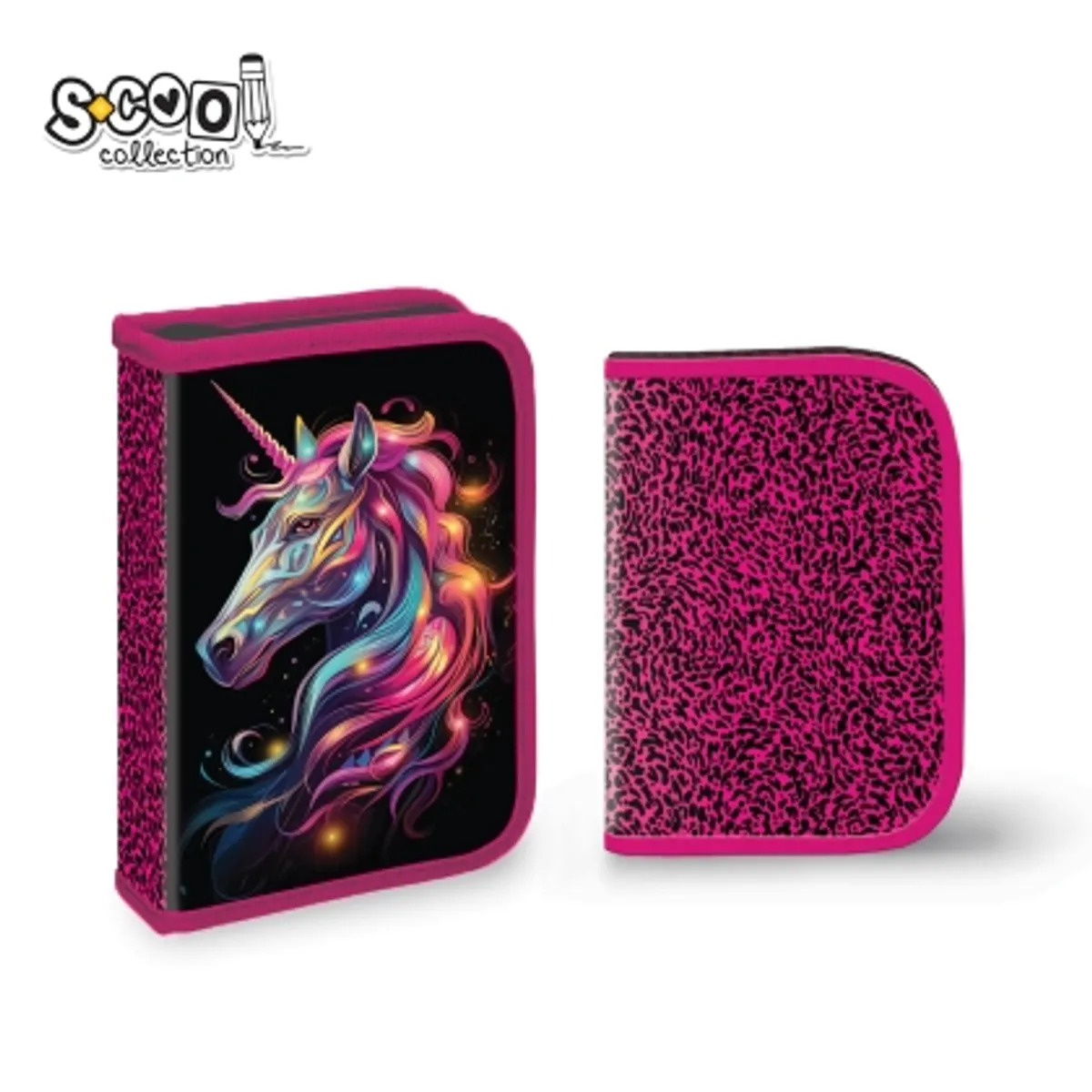 Несесер с 1 цип SCOOL® UNICORN, 32 части — снимка 1