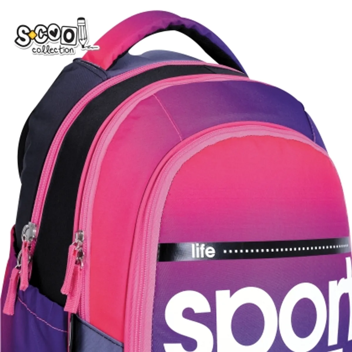Анатомична раница SCOOL® LIGHT SPORT, олекотена, снимка 8
