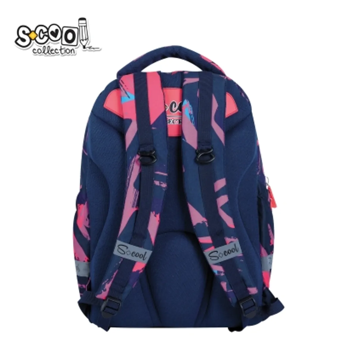 Анатомична раница SCOOL® LIGHT PURPLE, олекотена — снимка 5