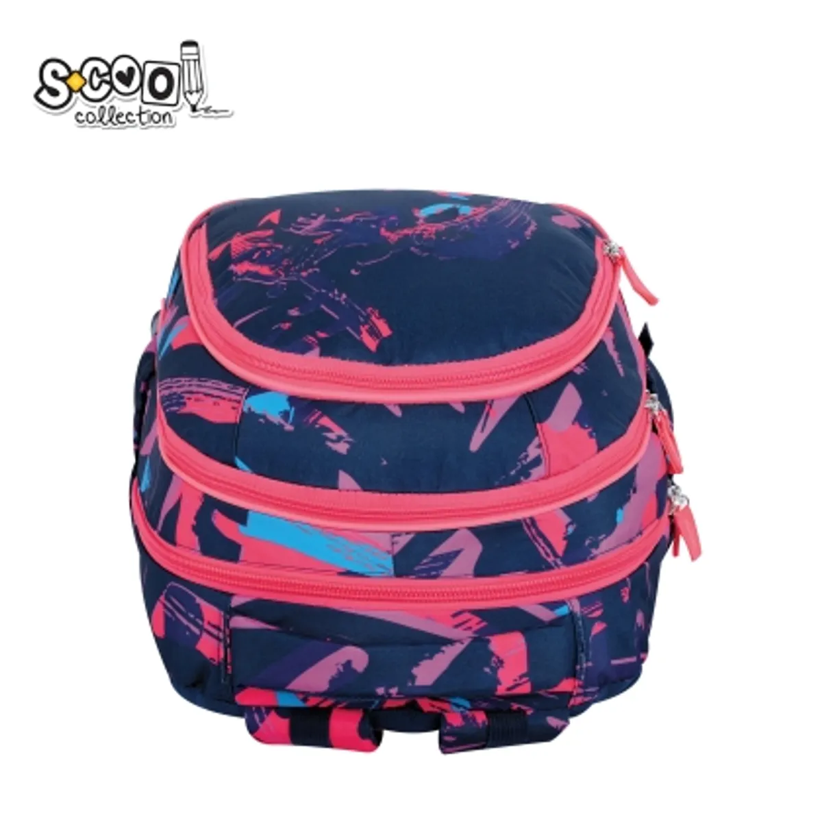 Анатомична раница SCOOL® LIGHT PURPLE, олекотена — снимка 6