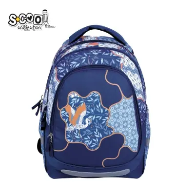 Корица на „Анатомична раница SCOOL® LIGHT BLUE BIRD"