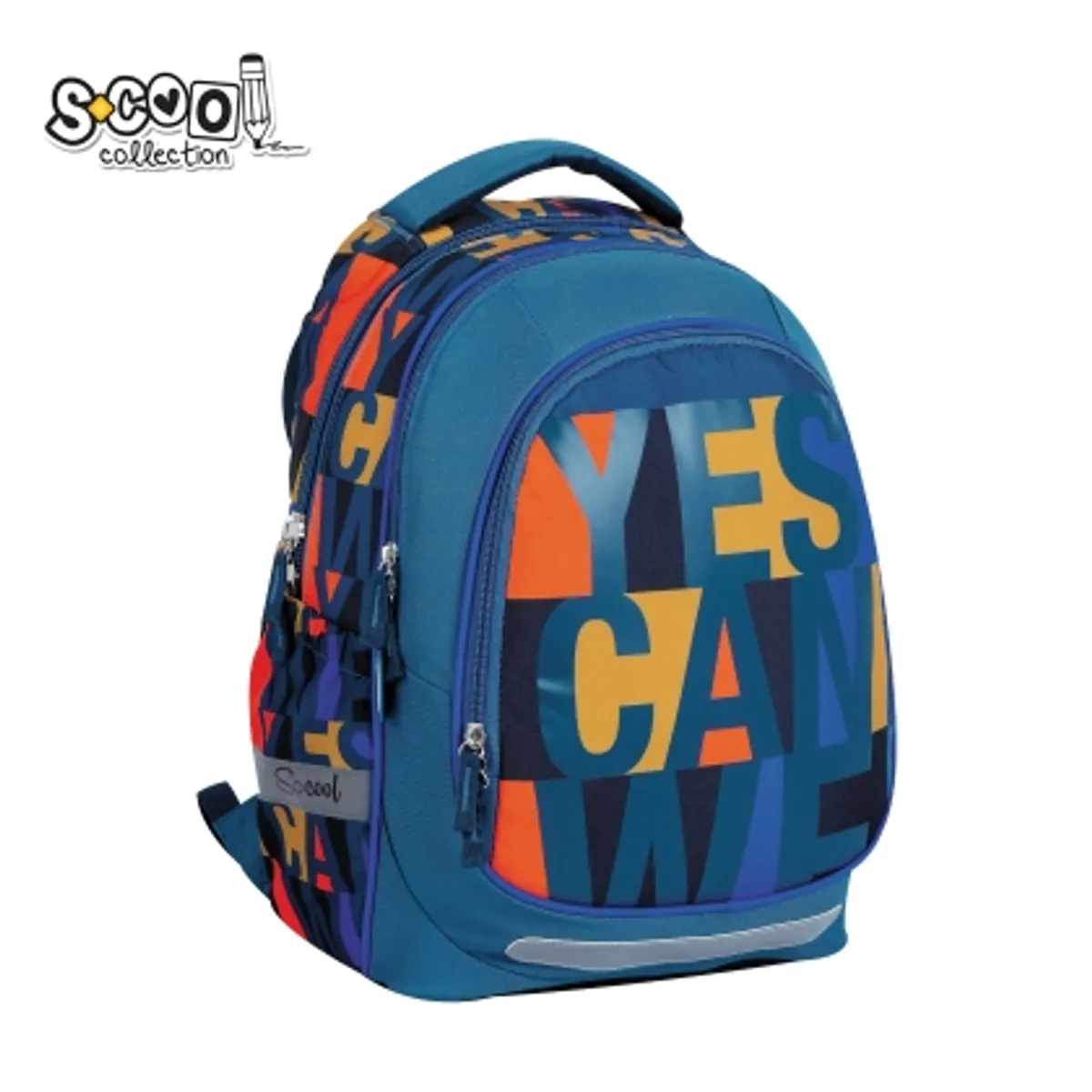 Анатомична раница SCOOL® LIGHT YES WE CAN — снимка 1