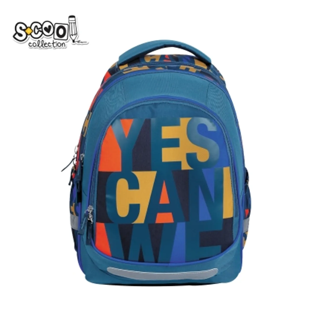 Анатомична раница SCOOL® LIGHT YES WE CAN — снимка 2