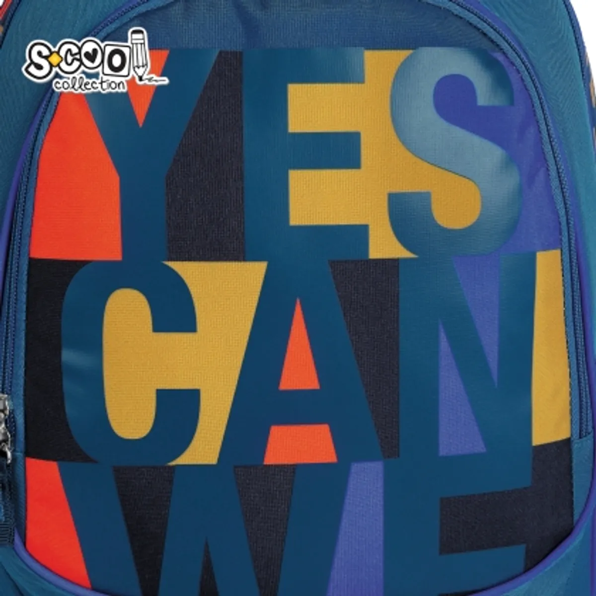 Анатомична раница SCOOL® LIGHT YES WE CAN — снимка 9