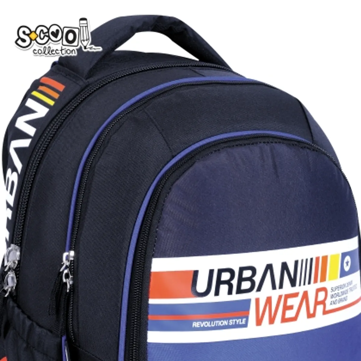 Анатомична раница SCOOL® LIGHT URBAN WEAR — снимка 5