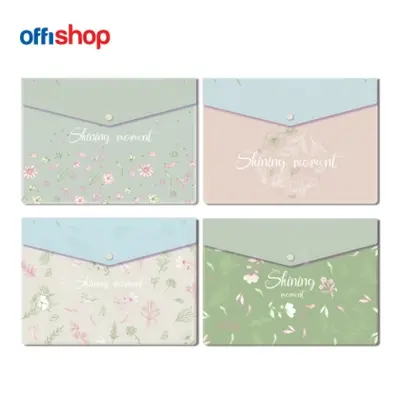 Корица на „PP папка с копче OFFISHOP "SHINING" A4"