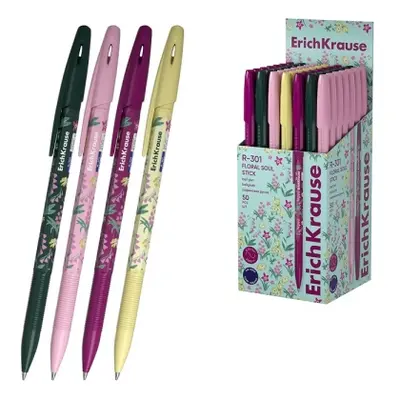 Корица на „Химикалка ErichKrause® R-301 Stick Floral Soul 0.7мм“