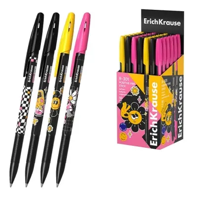 Корица на „Химикалка ErichKrause® R-301 Stick Positive Vibe 0.7мм“