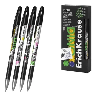 Корица на „Изтриваема гел химикалка ErichKrause® R-301 Magic Gel Stick Dino Hobby 0.5 мм"