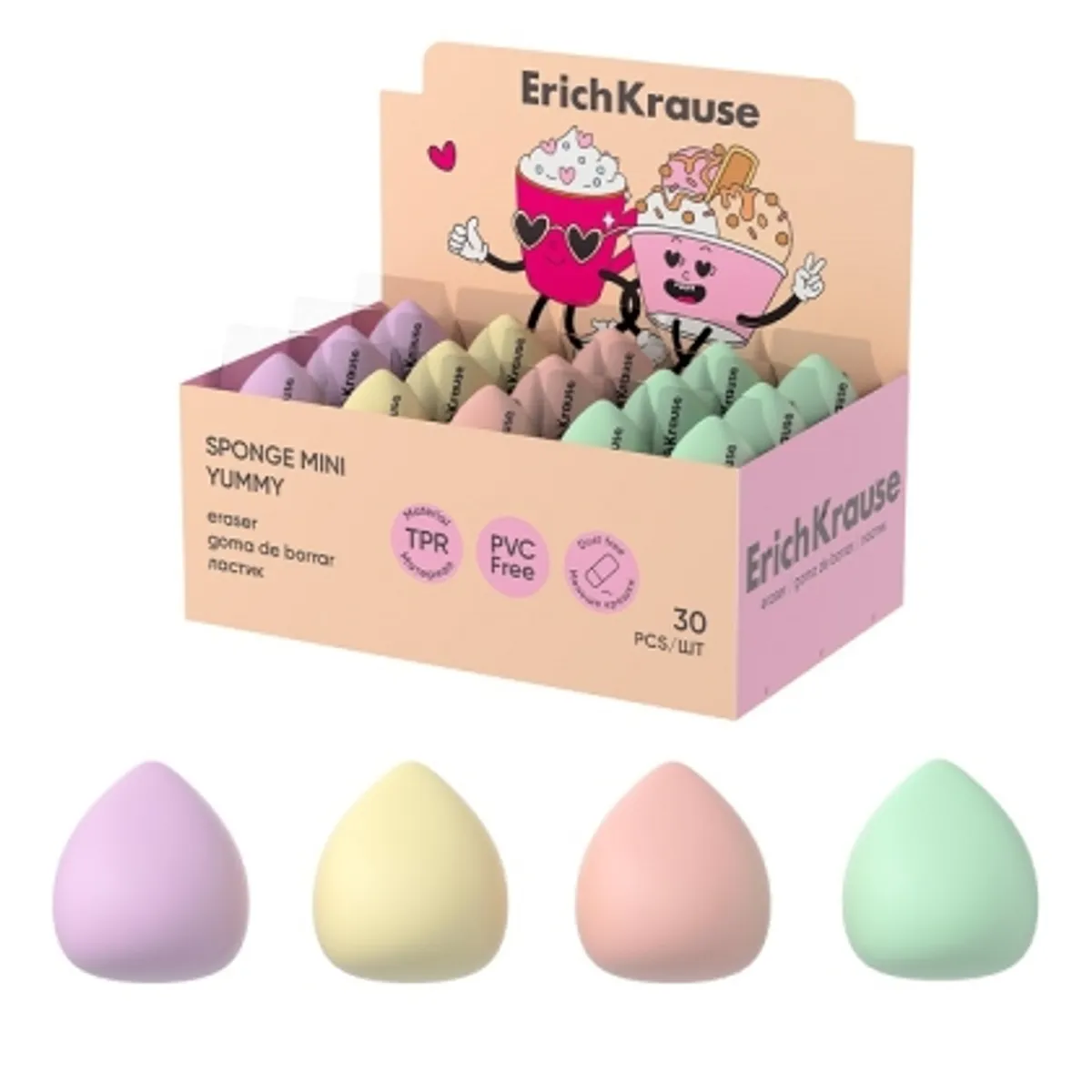 Гума ErichKrause® Sponge Mini Yummy