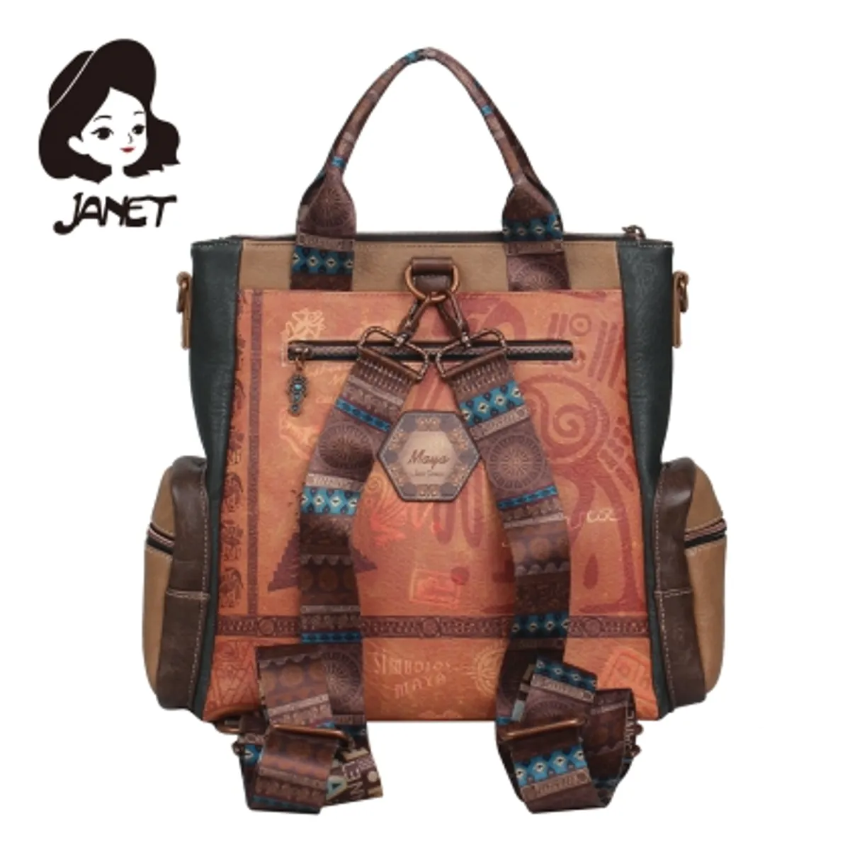 Чанта JANET " MAYA JOURNEY — снимка 5