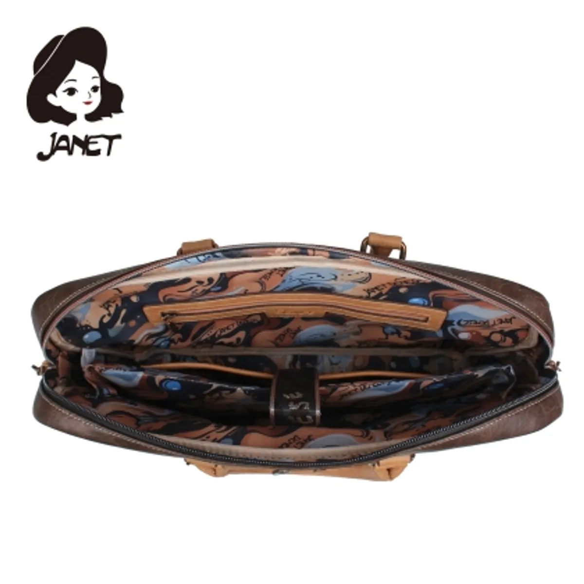 Чанта JANET " ART GALLERY" — снимка 5