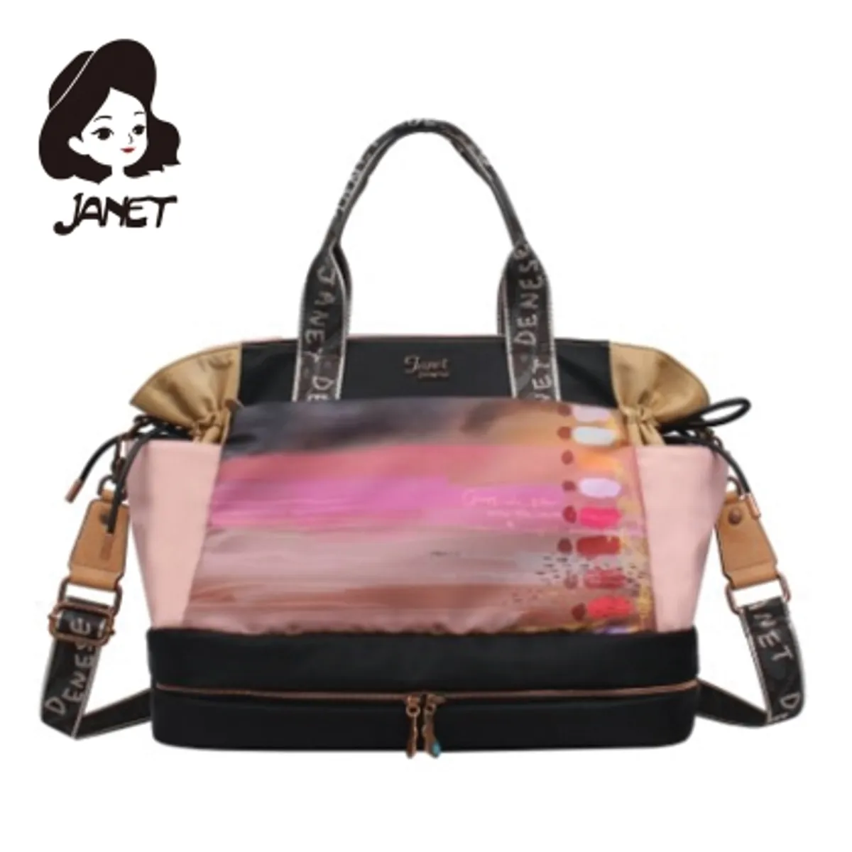 Чанта JANET " ART JOURNEY" — снимка 2