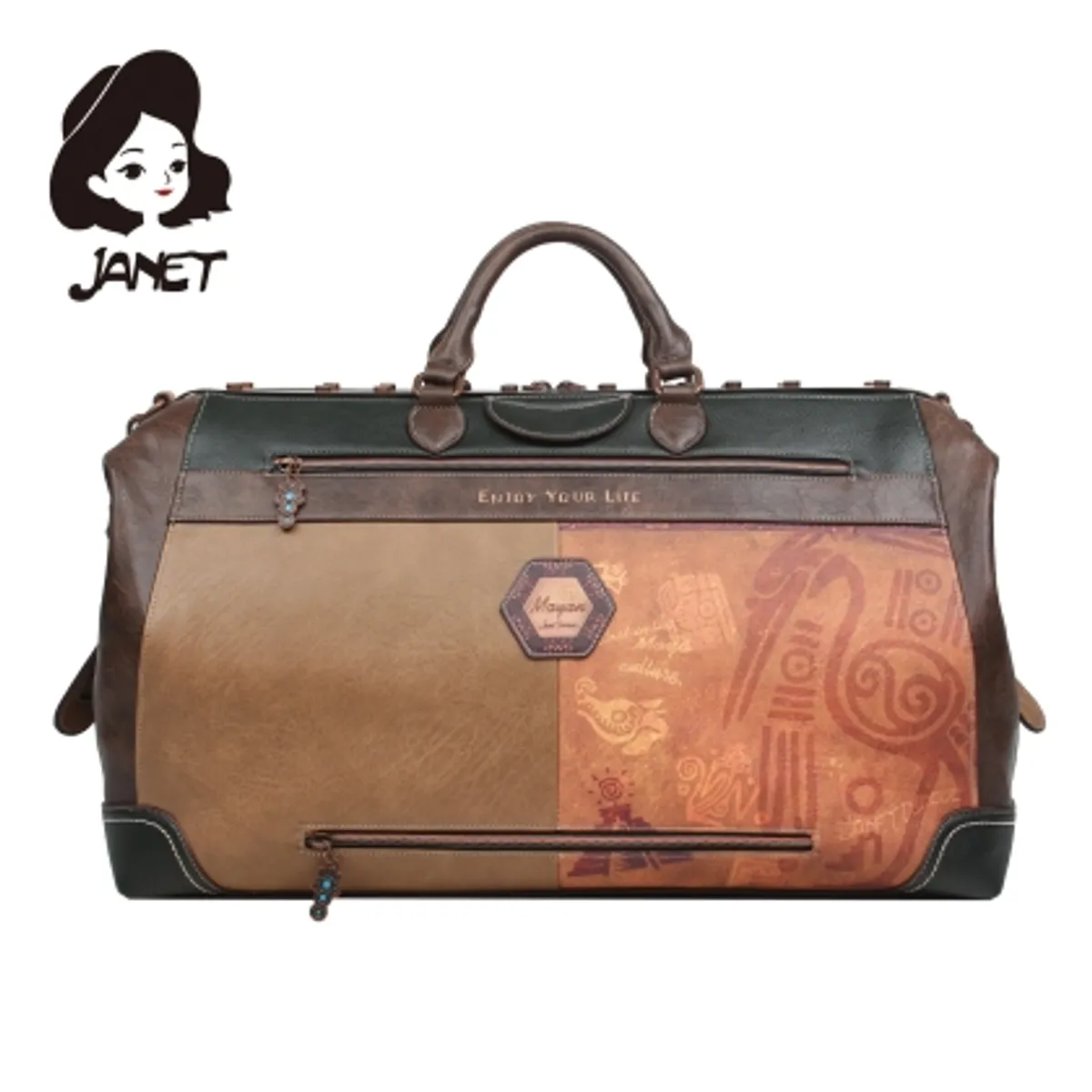 Чанта JANET " MAYA JOURNEY" — снимка 4