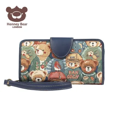 Корица на „Портмоне HENNEY BEAR "Green Bear""
