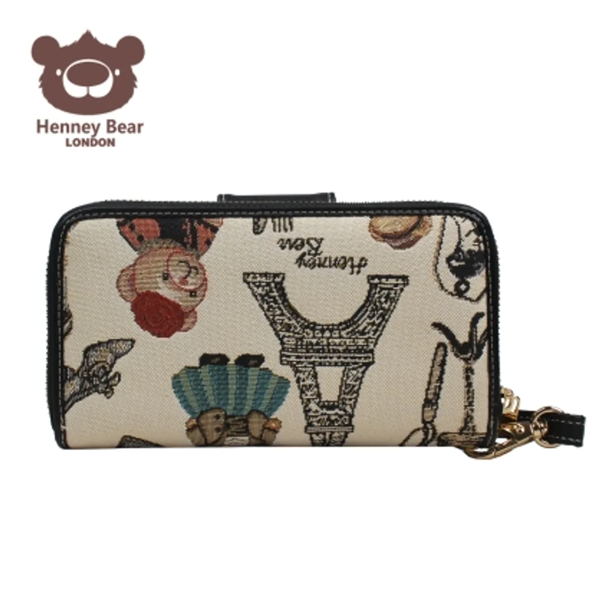 Портмоне HENNEY BEAR "Paris Bear" — снимка 4