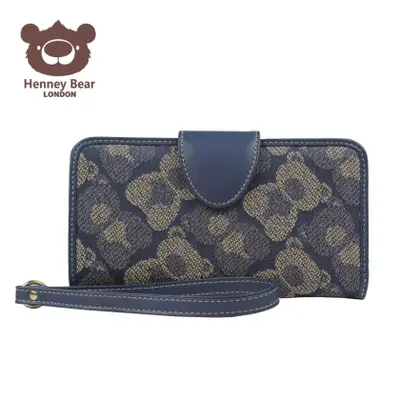 Корица на „Портмоне HENNEY BEAR "Shadow Bear Blue""
