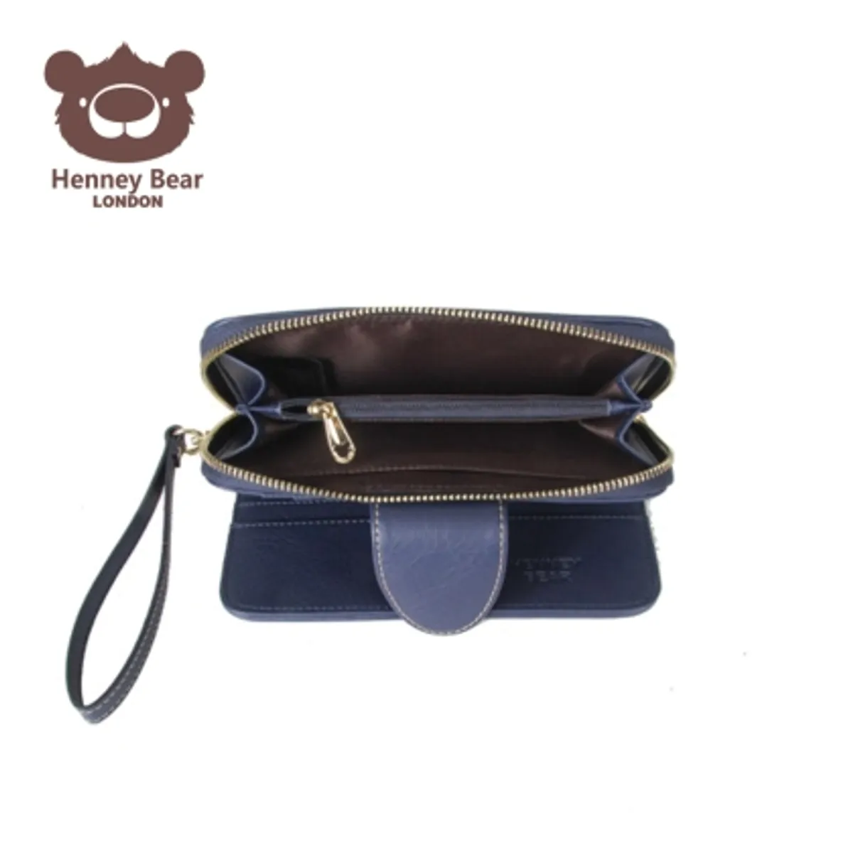 Портмоне HENNEY BEAR "Shadow Bear Blue" — снимка 3