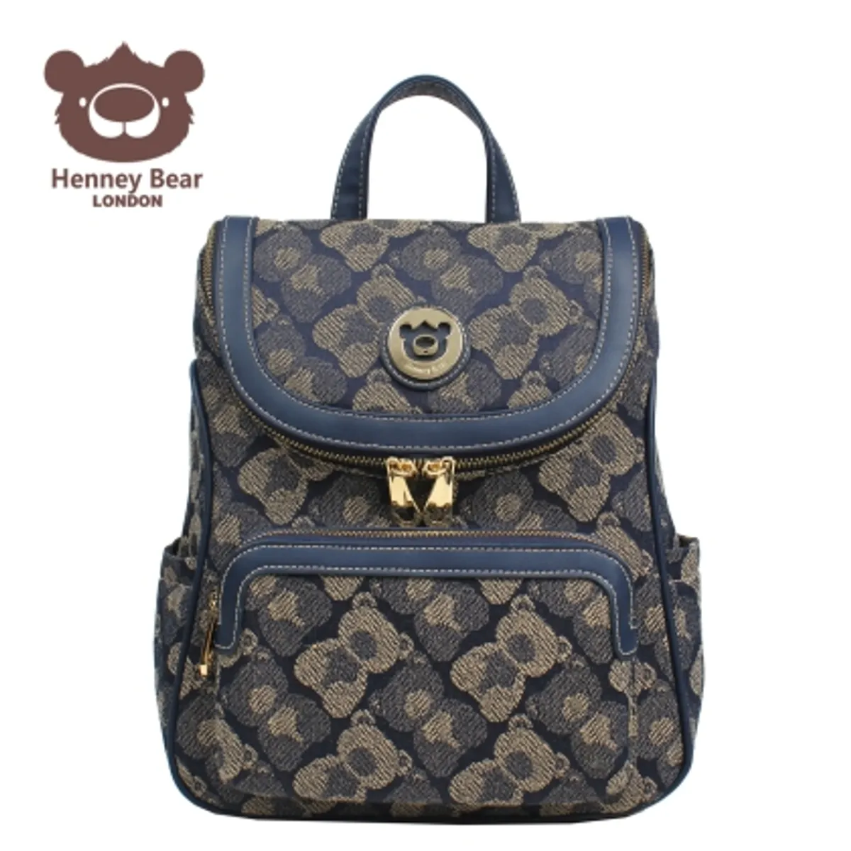 Раница HENNEY BEAR "Shadow Bear Blue"