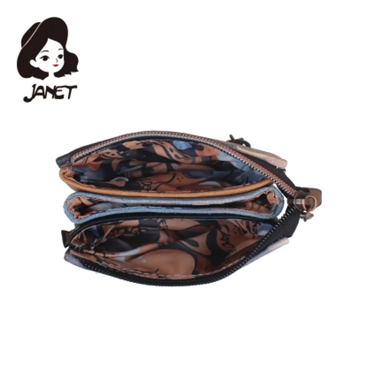 Портмоне JANET "ART GALLERY" — снимка 2