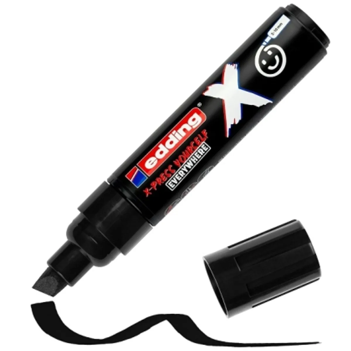 Комплект мултимаркери edding® 6900 X, 2 броя, черен и бял, с връх 2-10mm — снимка 3