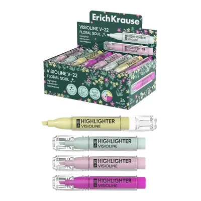 Корица на „Маркер ErichKrause® Visioline V-22 Floral Soul mix"