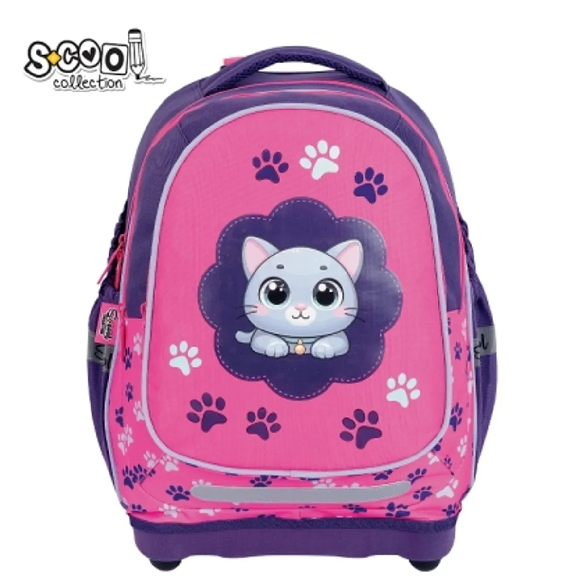 Анатомична раница SCOOL® THINK PINK с твърдо дъно, 24L, снимка 1